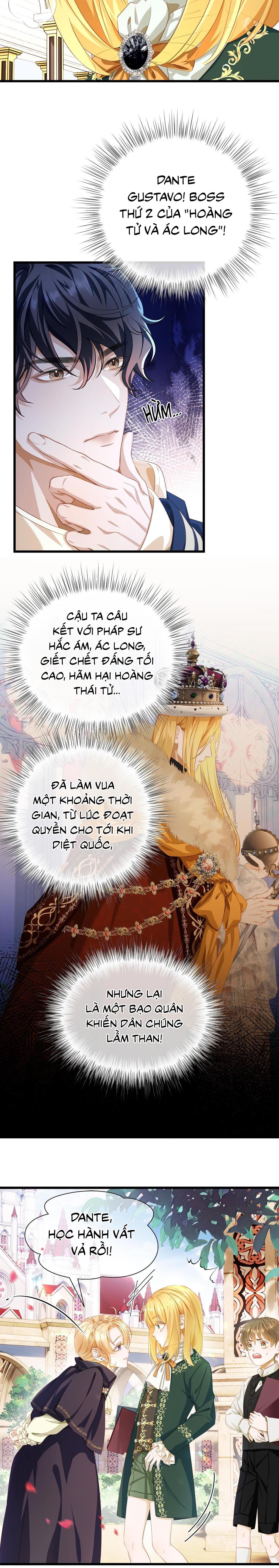 Đọc truyện Tôi trùng sinh thành chú rồng đen của vương tử điện hạ - Chapter 3