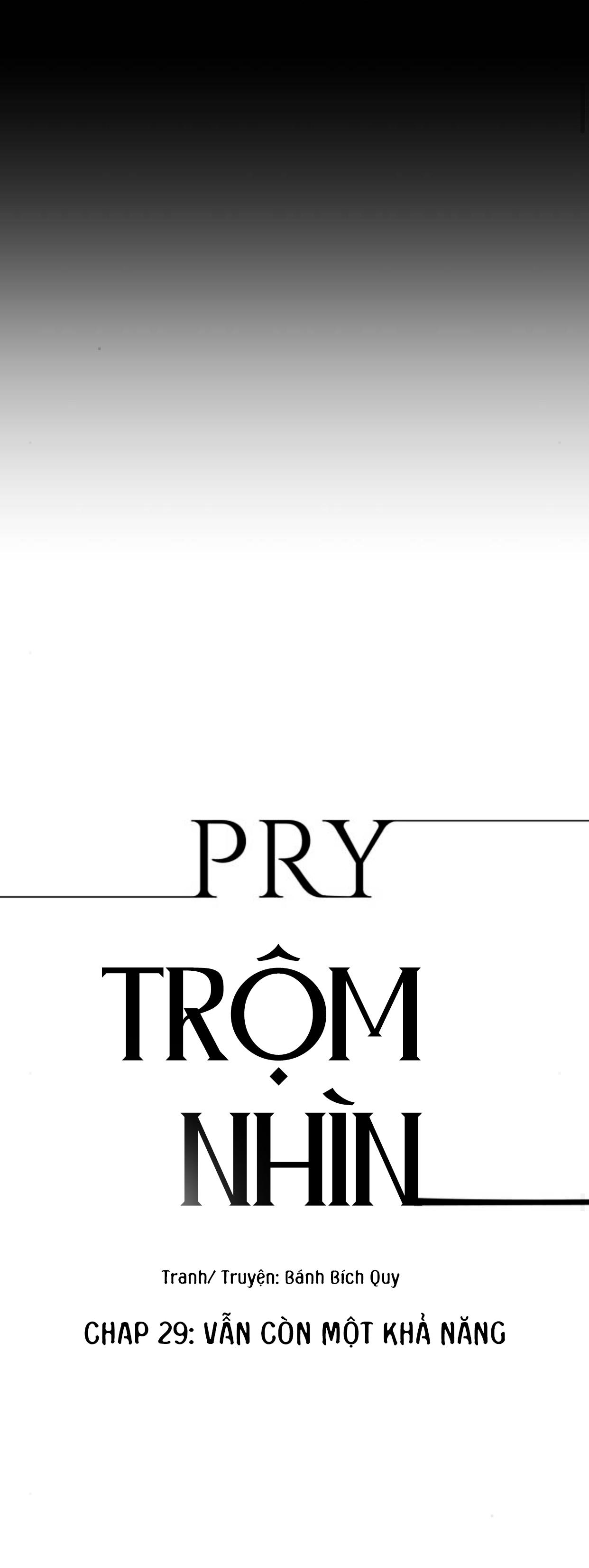 Đọc truyện PRY (Trộm Nhìn) -END - Chapter 29