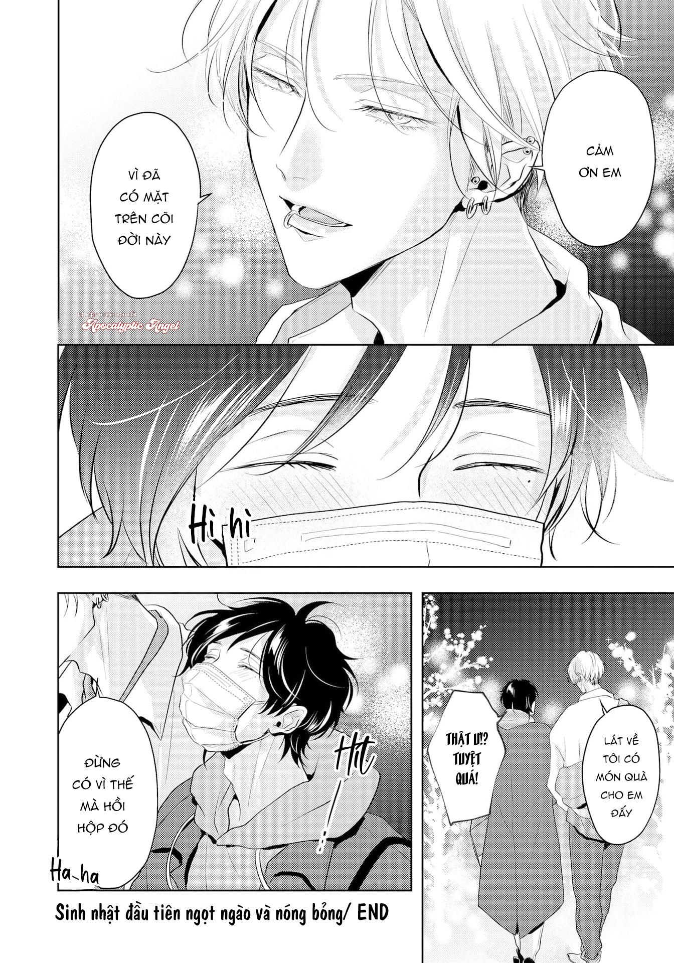 Đọc truyện Mùi Hương Cậu Ấy Quá Cháy Bỏng Tôi Hứng Lên Rồi!! - Chapter 12.5