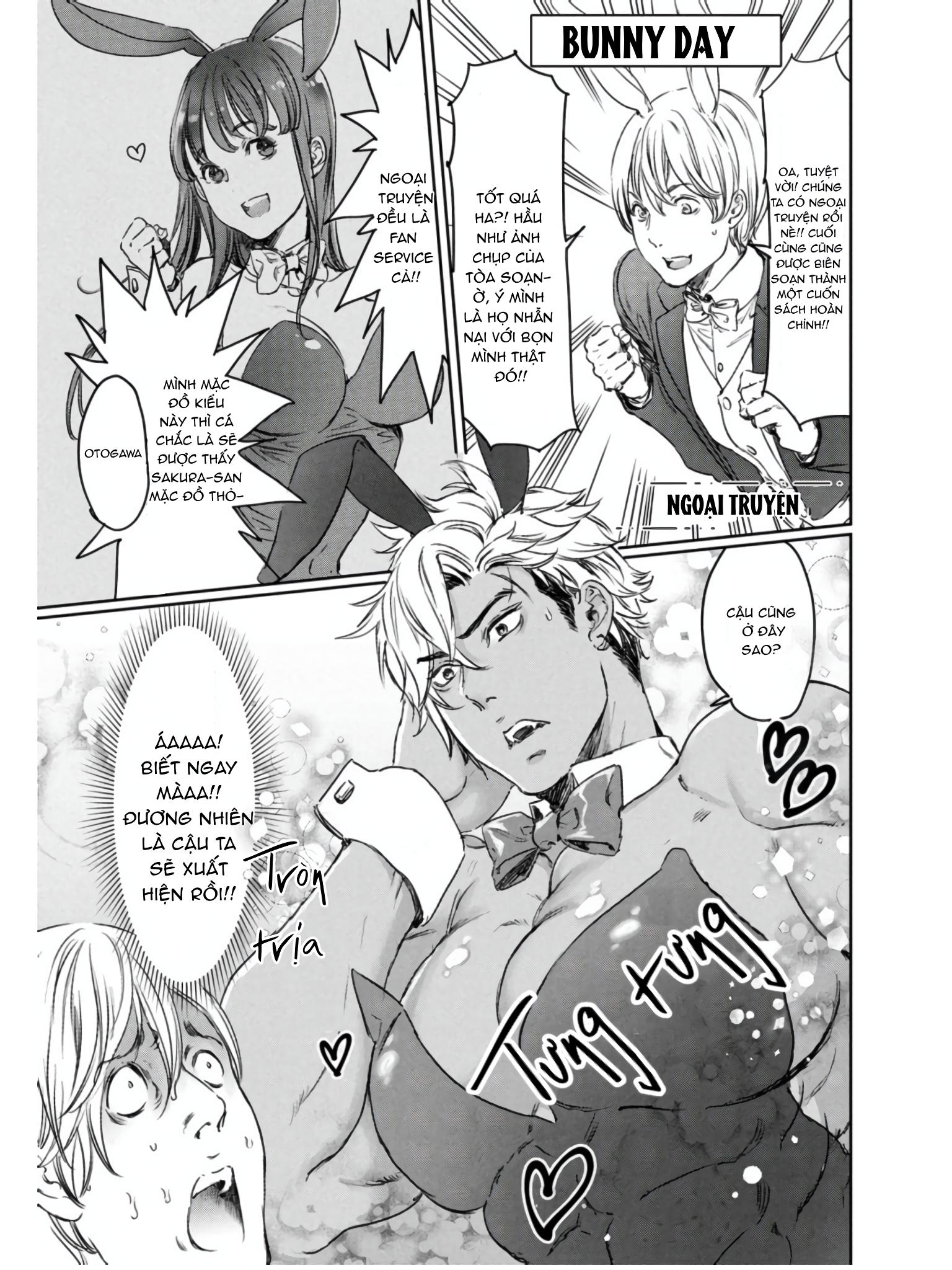 Đọc truyện Tôi thích ngực khủng, nhưng tôi lại tái sinh vào một thế giới BL - Chapter 7.5