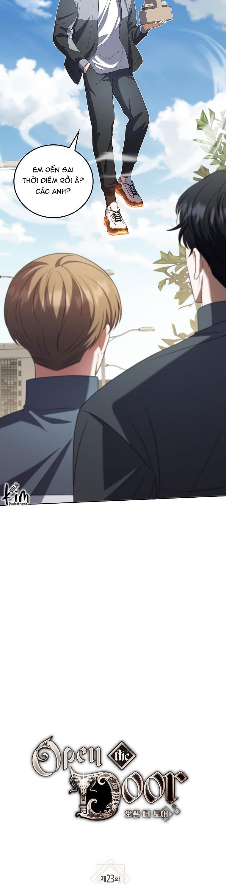 Đọc truyện OPEN THE DOOR - Chapter 23