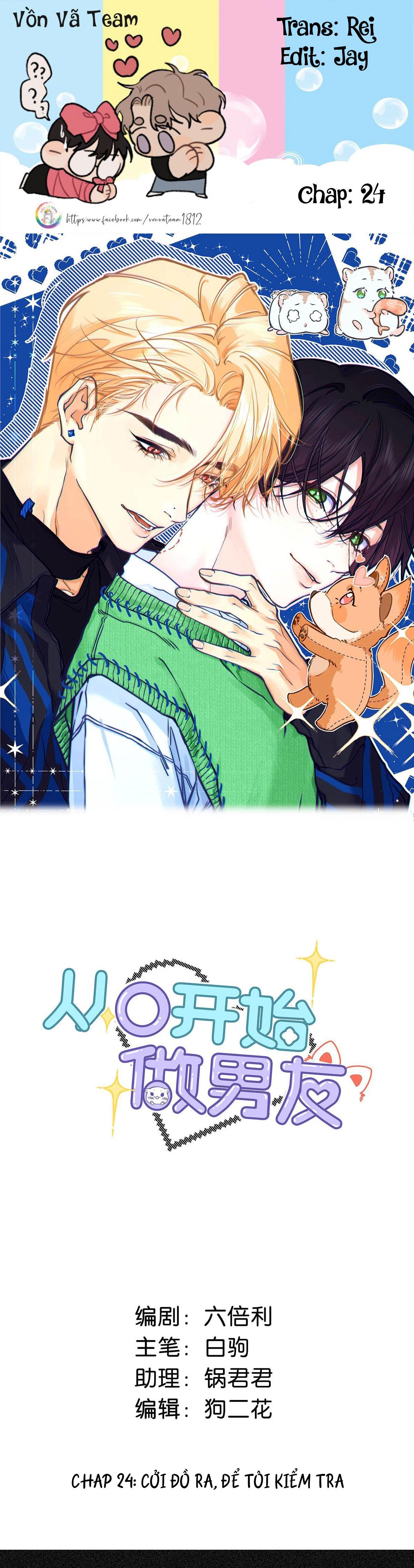 Đọc truyện Trở Thành Bạn Trai Từ Con Số 0 - Chapter 24