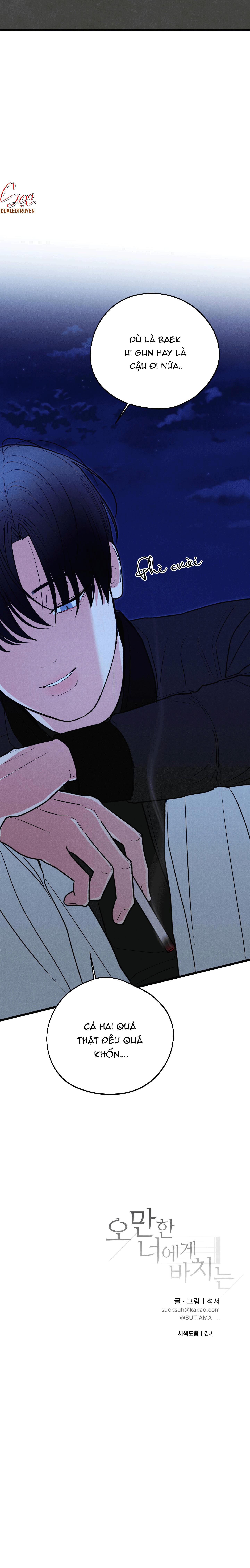 Đọc truyện MÓN QUÀ DÀNH CHO KẺ NGẠO MẠN - Chapter 47